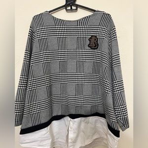 Ralph Lauren Houndstooth Sweater